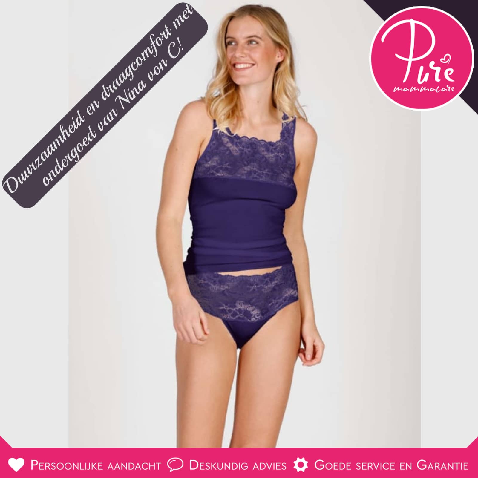 Puremammacare_ Duurzaamheid en draagcomfort met ondergoed van Nina von C!